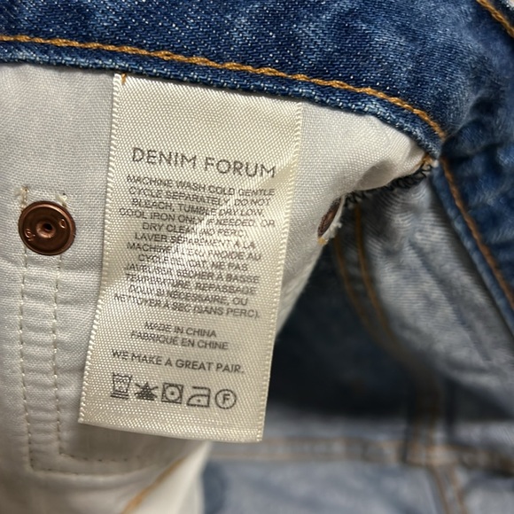 Denim Forum The Yoko Short Sz 25 - Picture 9 of 10